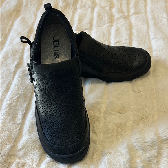 JBU Shoes Jbu Womens Memory Foam Avery Round Toe Flats 9m